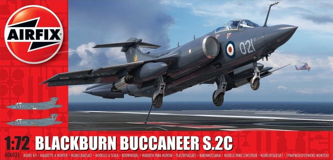 AIRFIX A06021 MODELLO AEREO BLACKBURN BUCCANEER S MK.2 RN 1/72