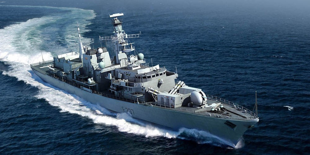TRUMPETER 04546 MODELLO HMS TIPO 23 FREGATA-WESTMINSTER(F237) 1/350