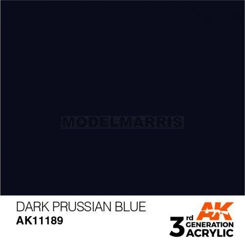 AK AK11189 Dark Prussian Blue 17ml