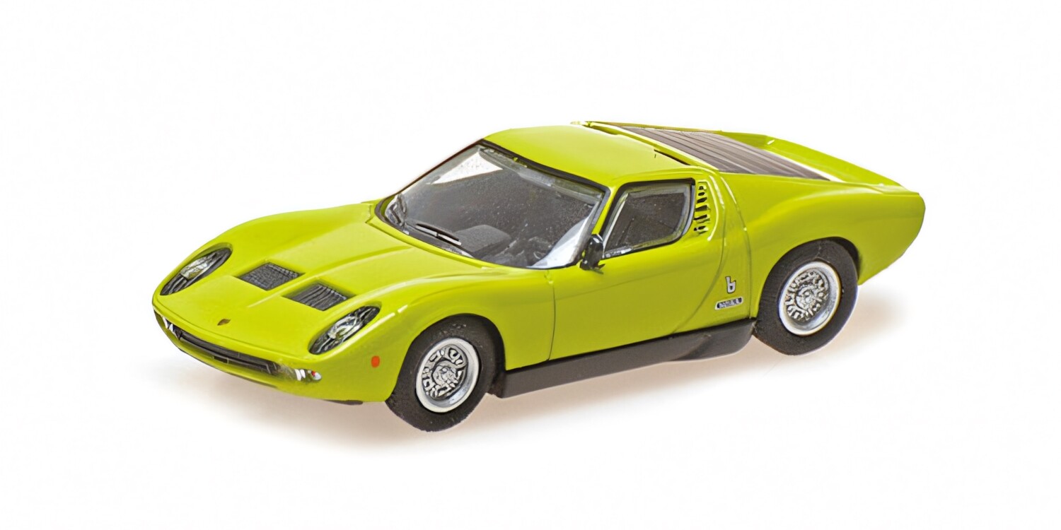 Minichamps 1:87 LAMBORGHINI MIURA GREEN 1966 - 870103022