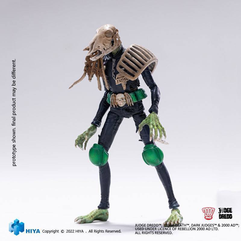 2000 AD Exquisite Mini: JUDGE MORTIS by Hiya Toys