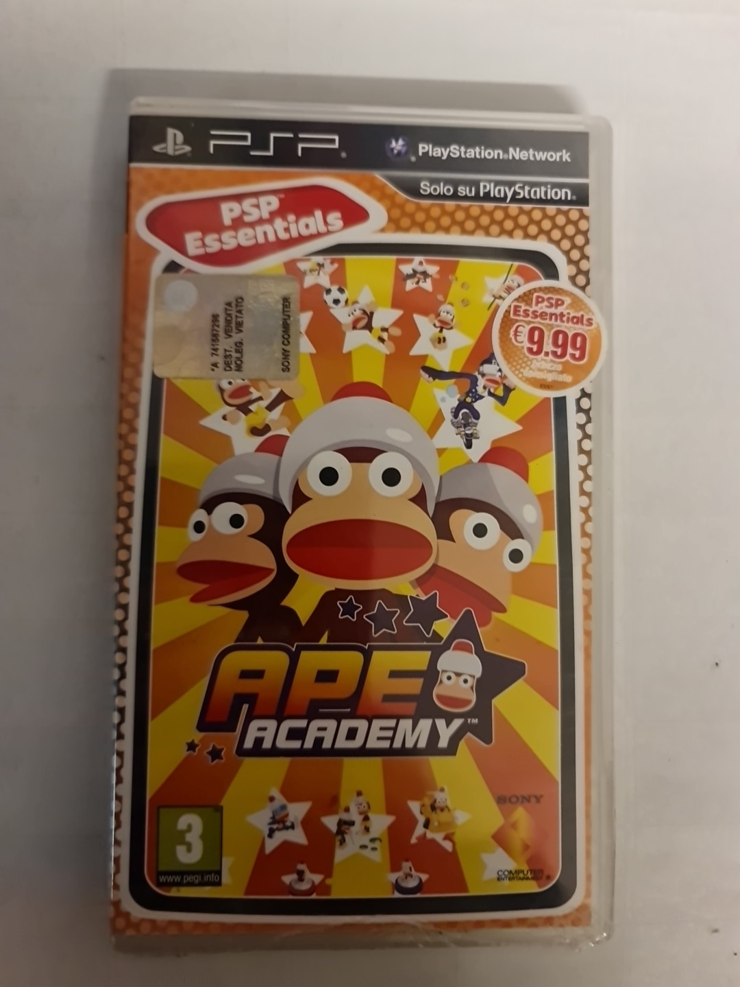 Essentials Ape Academy Sony psp portatile