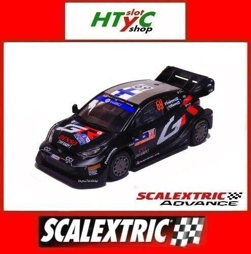 SCALEXTRIC ADVANCE TOYOTA YARIS #69 RALLY SVEZIA 2024 ROVANPERÄ SCX E10529S300