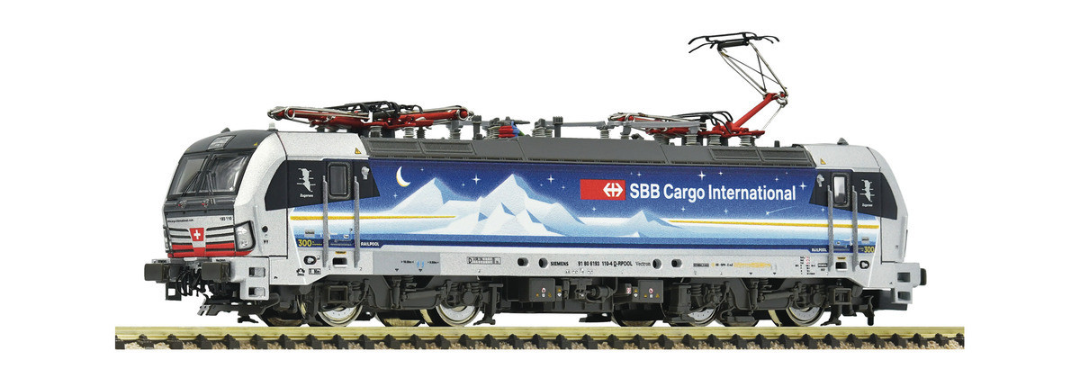 7570027 Fleischmann scala N 1:160 Loco cargo international delle SBB DCC sound