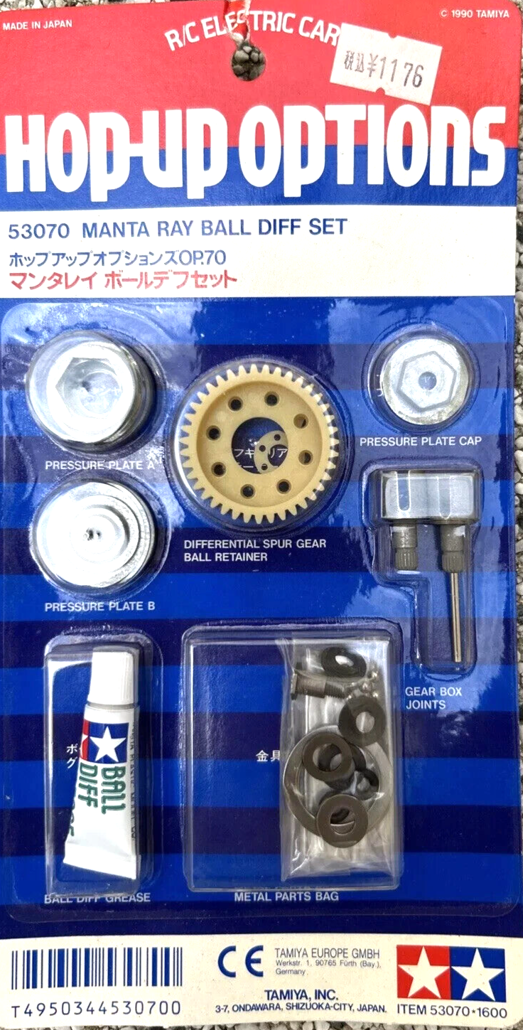 TAMIYA HOP-UP OPTION   ACCESSORI MANTA RAY BALL DIFT SET  ART 53070
