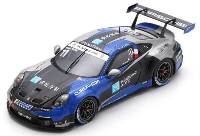 Porsche 911 GT3 Cup Carrera Asia Champion 2023 F.Latorre 1:43 SPARK SA273