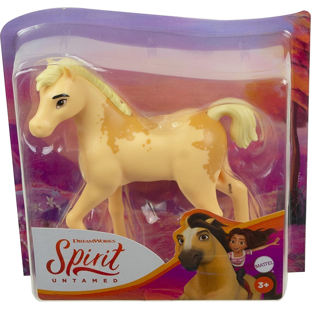 SPIRIT IL SELVAGGIO PULEDRO CAVALLO BEIGE FILM CARTONE ANIMATO MATTEL GXD94 DREA