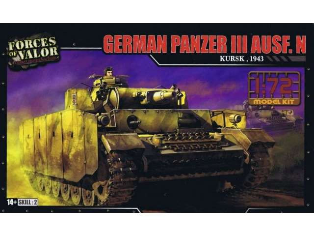 GERMAN PANZER III Ausf.N 1:72 FORCES OF VALOR 8