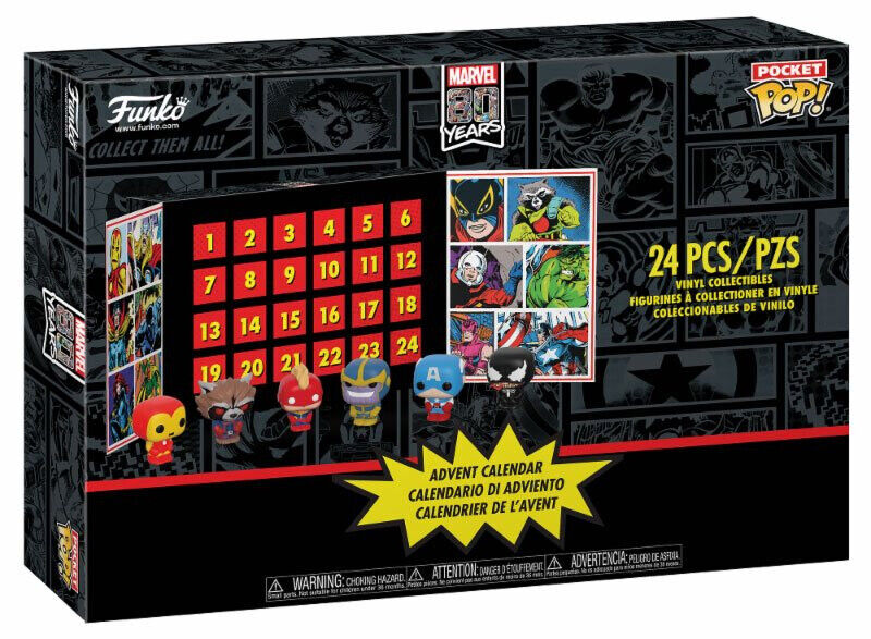 Funko Marvel Super Heroes Advent Calendar 2019 - Pocket POP!