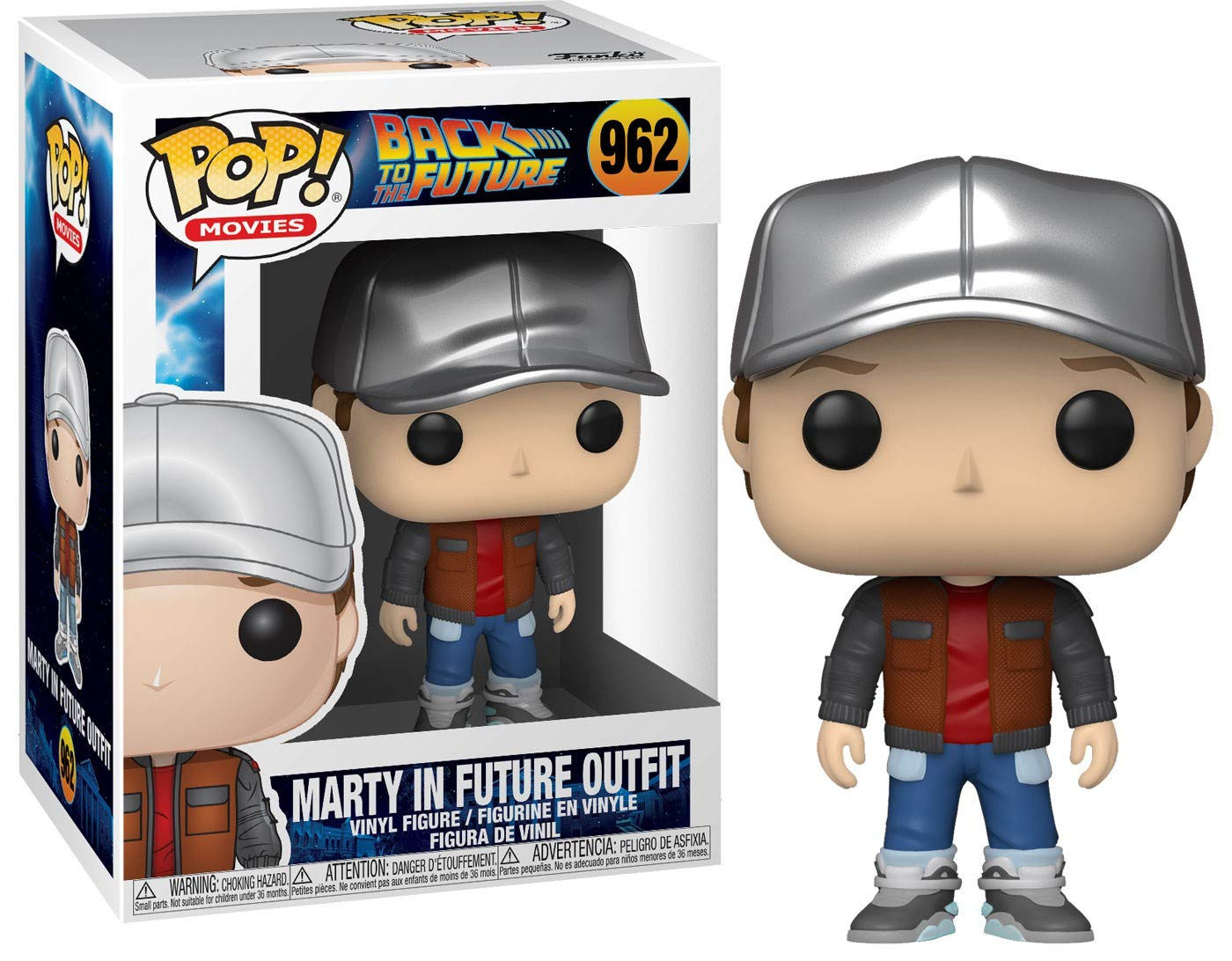Funko Pop! Movies: Back to The Future - Marty in Future Outfit