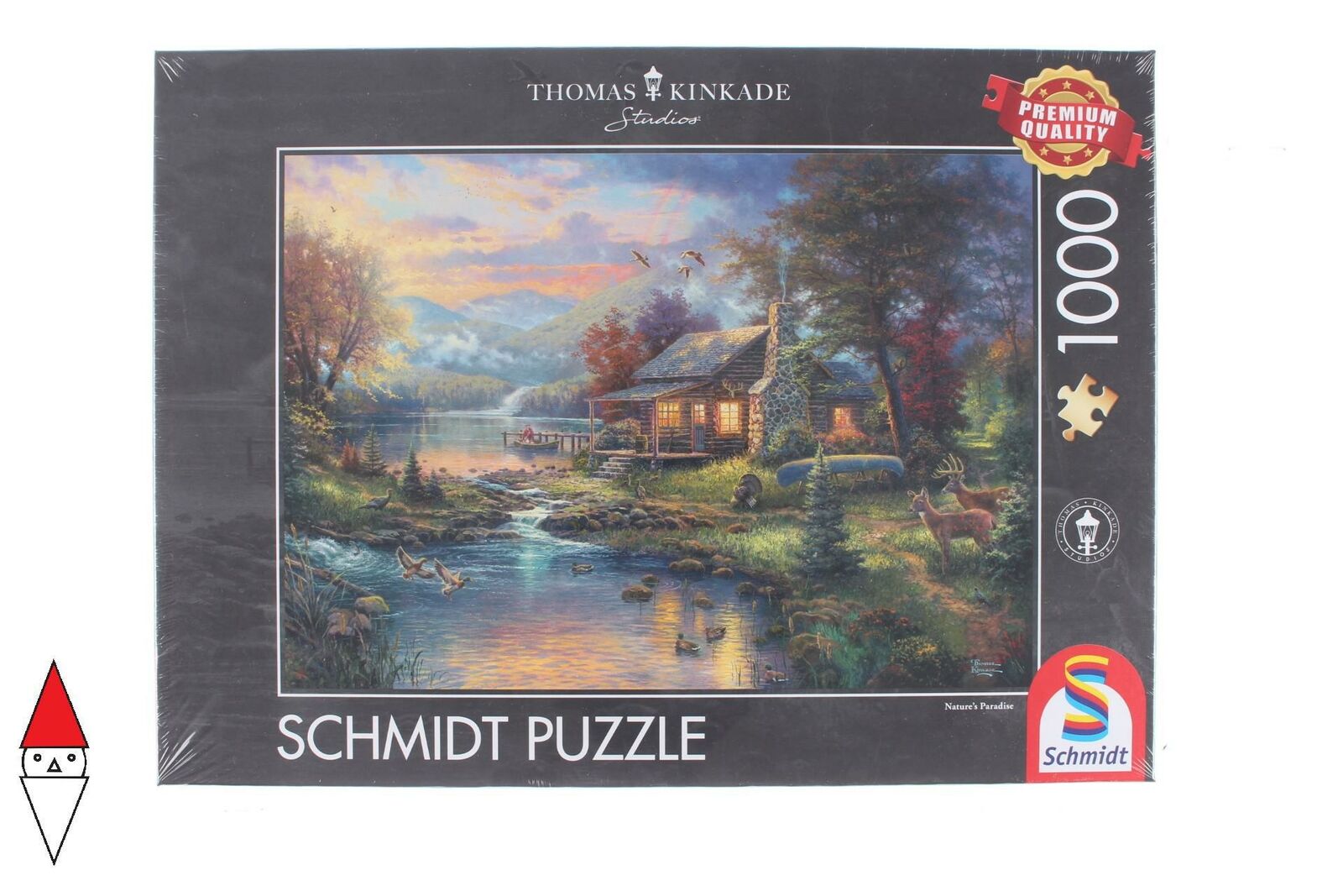 PUZZLE PAESAGGI SCHMIDT COTTAGES E CHALETS KINKADE NATURE S PARADISE 1000 PZ