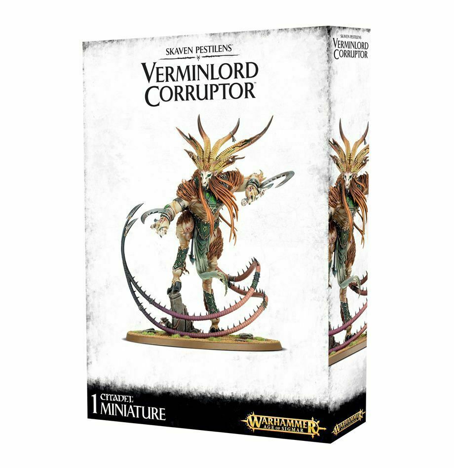 GAMES WORKSHOP 92-21 WARHAMMER AGE OF SIGMAR SKAVEN VERMINLORD CORRUPTOR