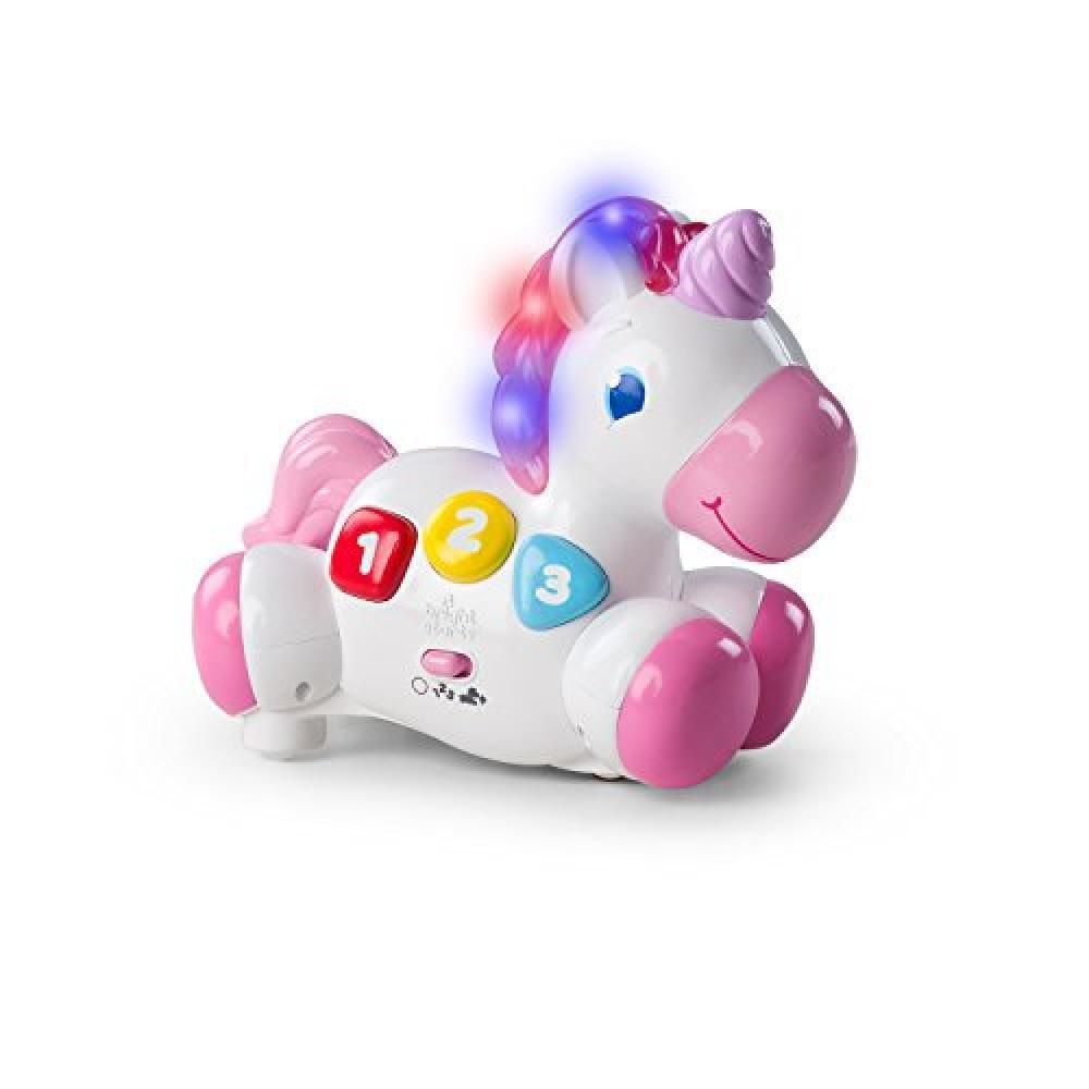 Bright Starts 10307 Giocattolo Rock & Glow Unicorn - NUOVO