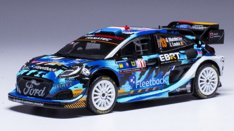 Ford Puma Rally1 WRC Central European Rally 2023 Munster-Louka 1:43 IXO RAM905B