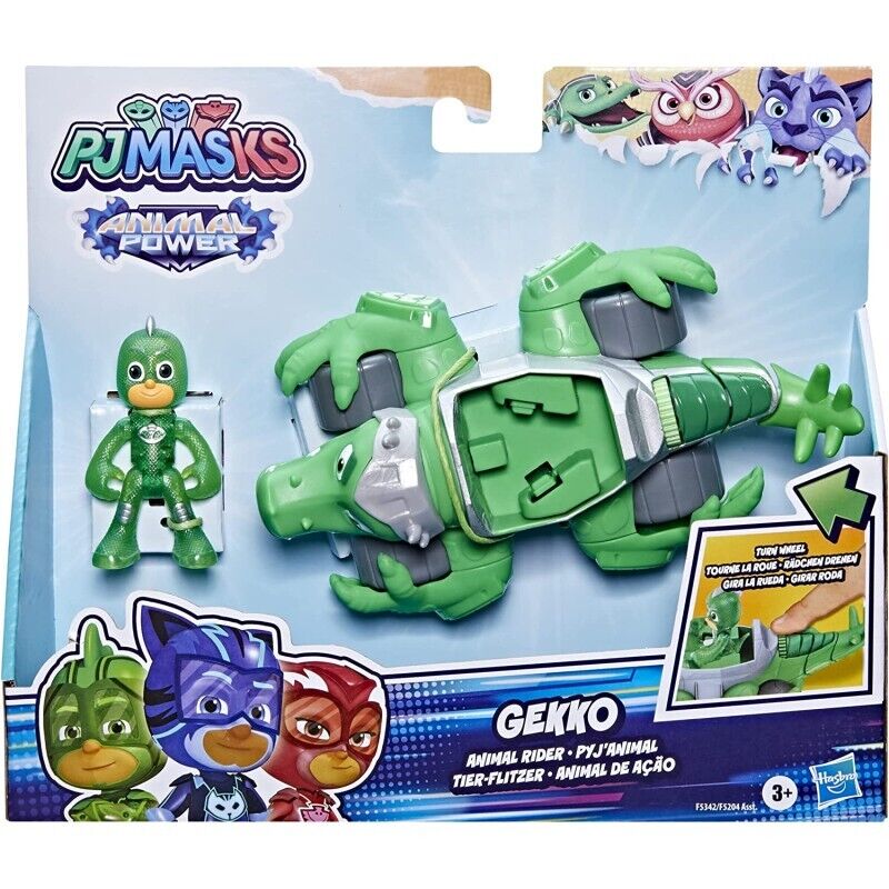 PJ MASK- VEICOLI ANIMAL RIDERS DELUXE