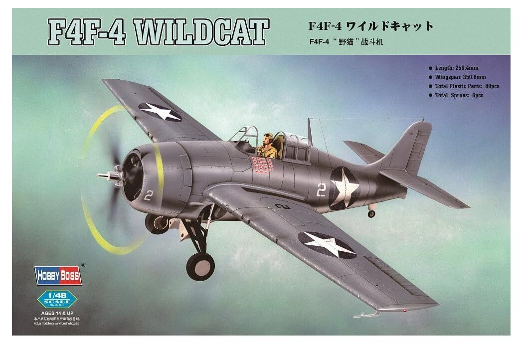 F4F-4 WILDCAT HOBBY BOSS - 80328 SCALA 1:48