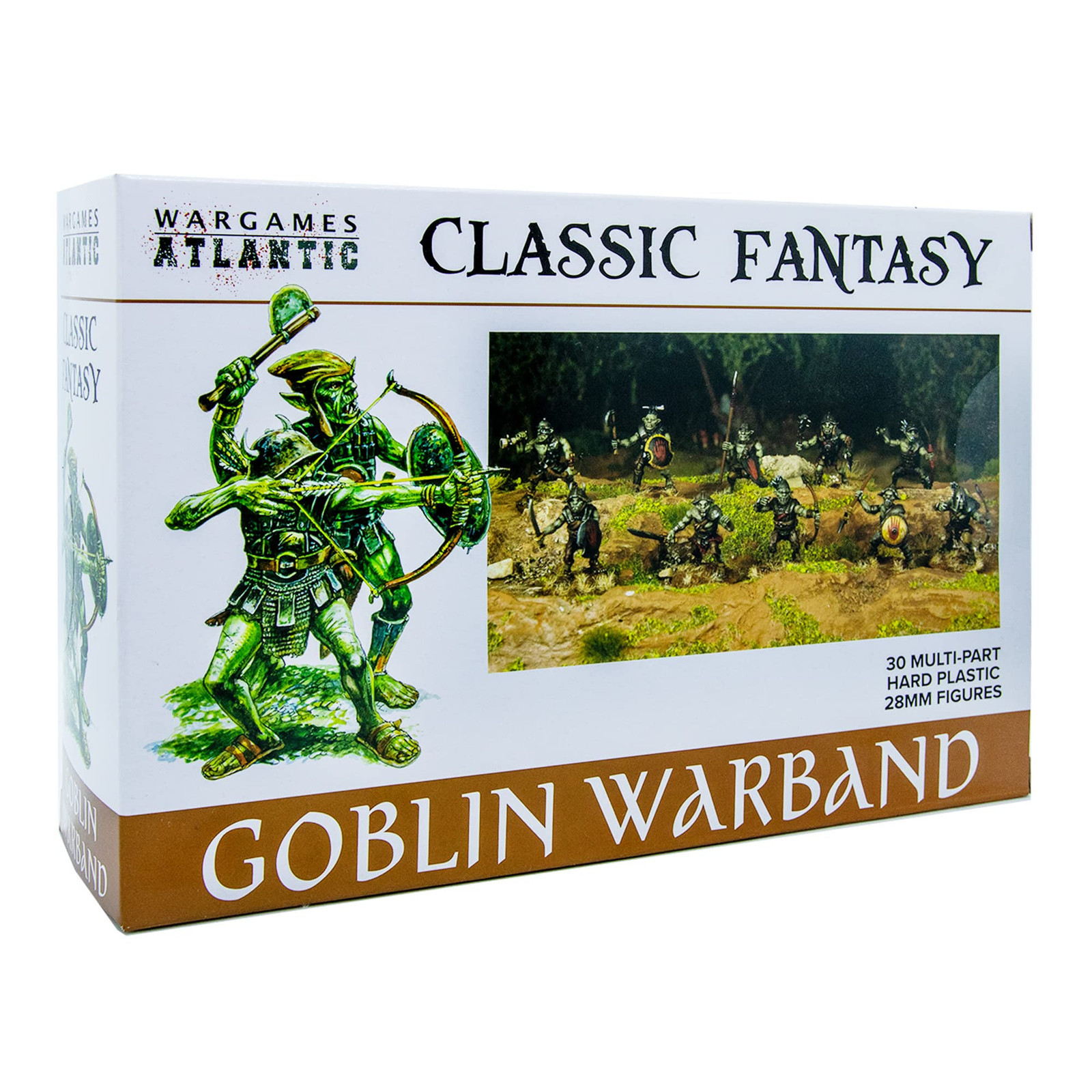 Classic Fantasy: Goblin Warband (30 Multi Part Hard Plastic 28mm Figures)…