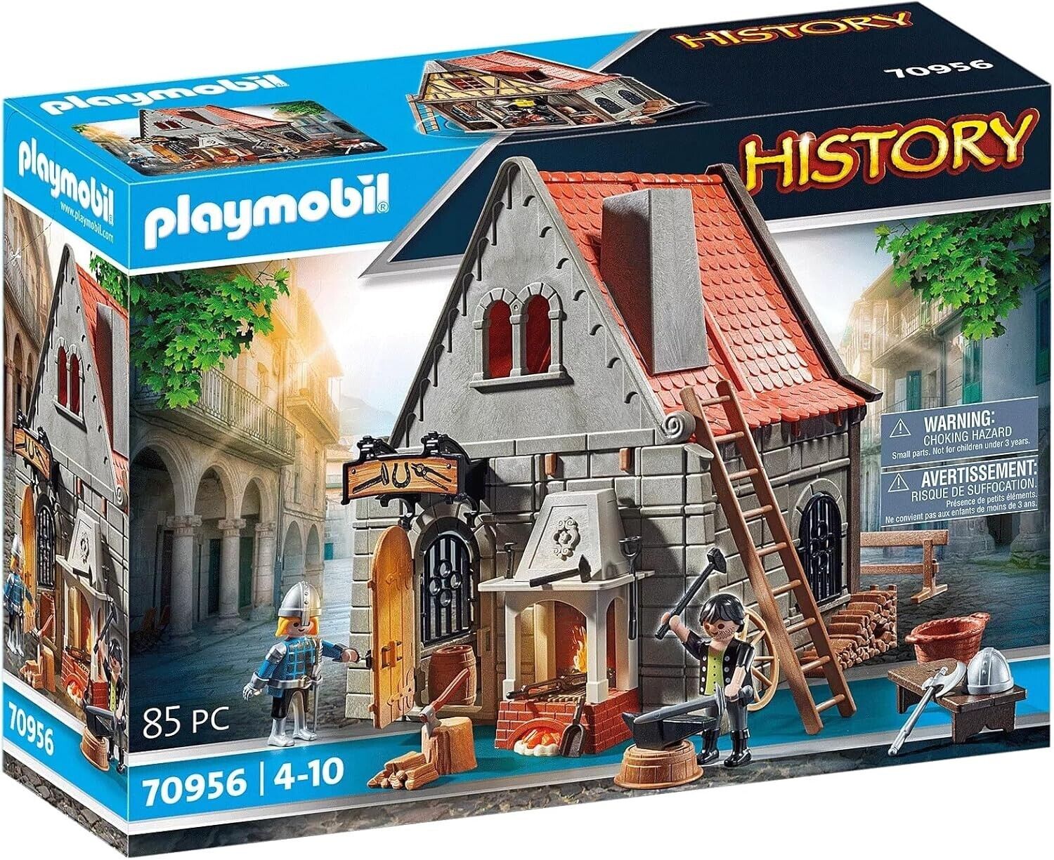 PLAYMOBIL HISTORY 70956 OFFICINA DEL FABBRO