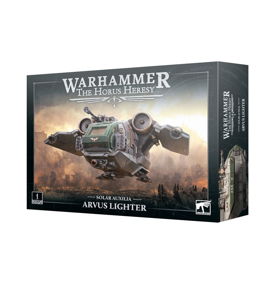 ARVUS LIGHTER miniatura SOLAR AUXILIA warhammer THE HORUS HERESY età 12+
