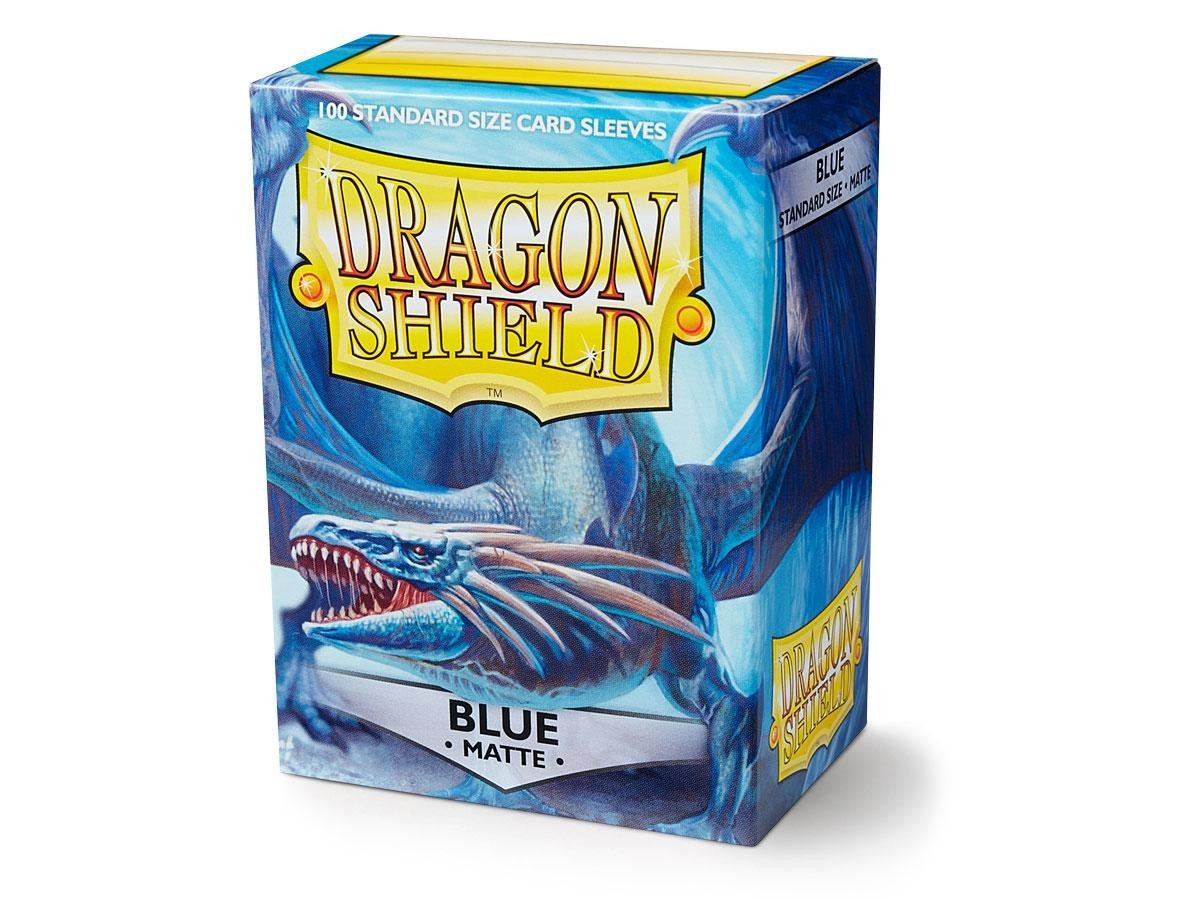Dragon Shield - Bustine protettive Standard  Matte Blue (100 bustine) - 11003