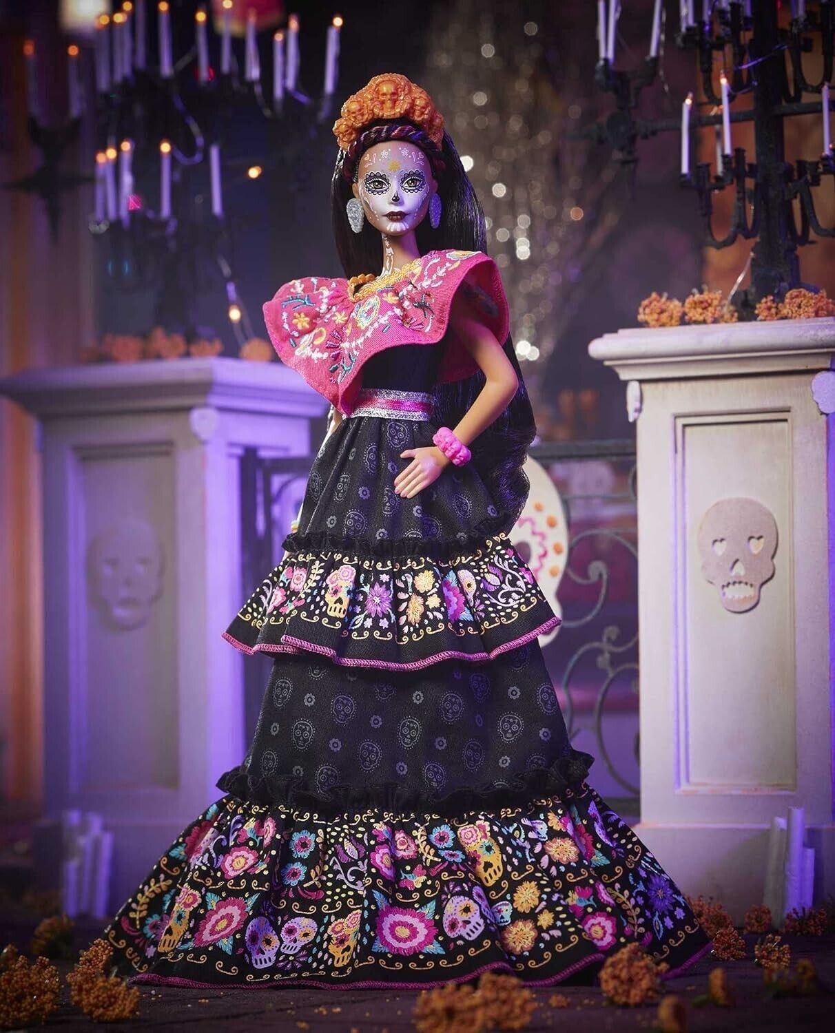 Barbie DIA DE MUERTOS  2021 GXL27 Dia de Muertos MATTEL NUOVA MAI APERTA LIMITED
