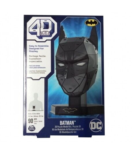 Puzzle 3D 4D Build Maschera di Batman Spin Master 01905