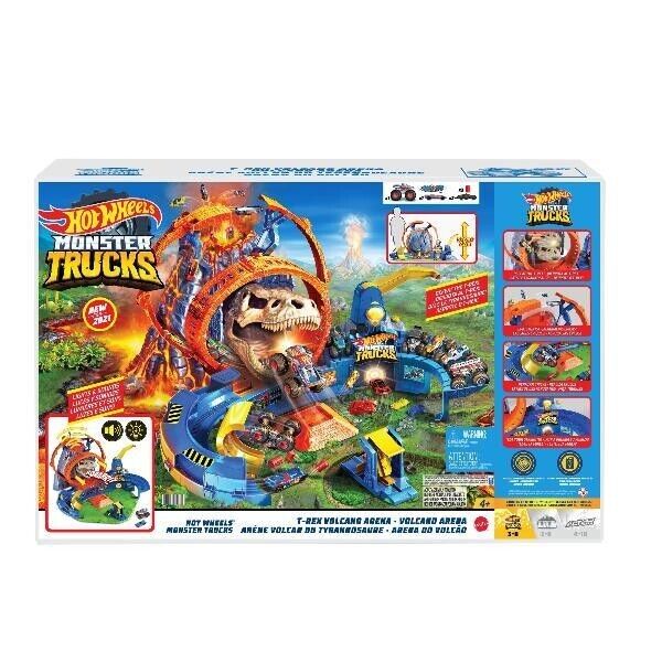 MATTEL GYL14 HOT WHEELS MONSTER TRUCK ARENA DEL VULCANO