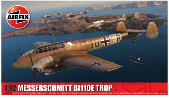 AIRFIX A03081A Messerschmitt Me-110E Trop