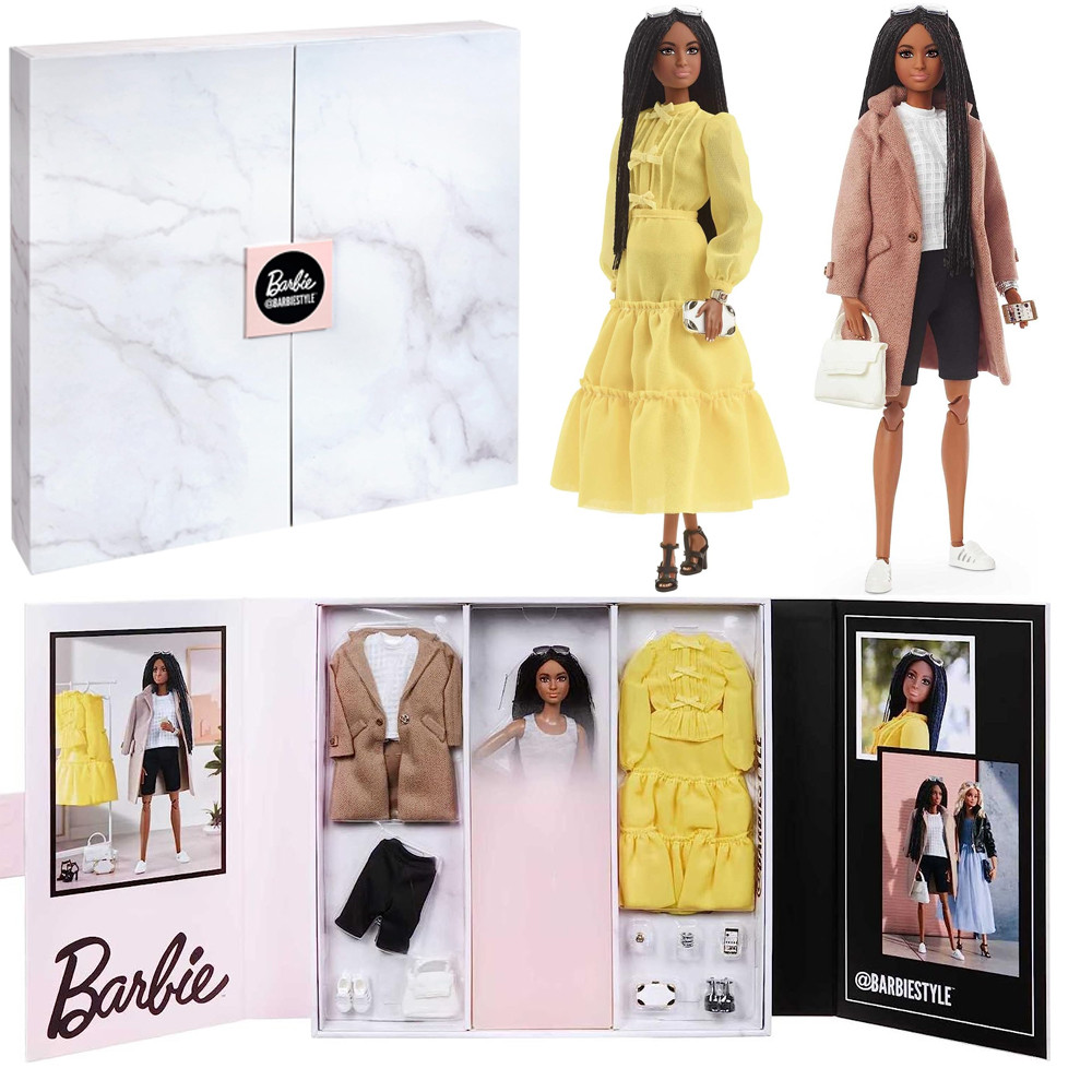 BARBIE STYLE AFROAMERICANA BARBIESTYLE COLLECTION MIDGE SILKSTONE DOLL LIMITED E