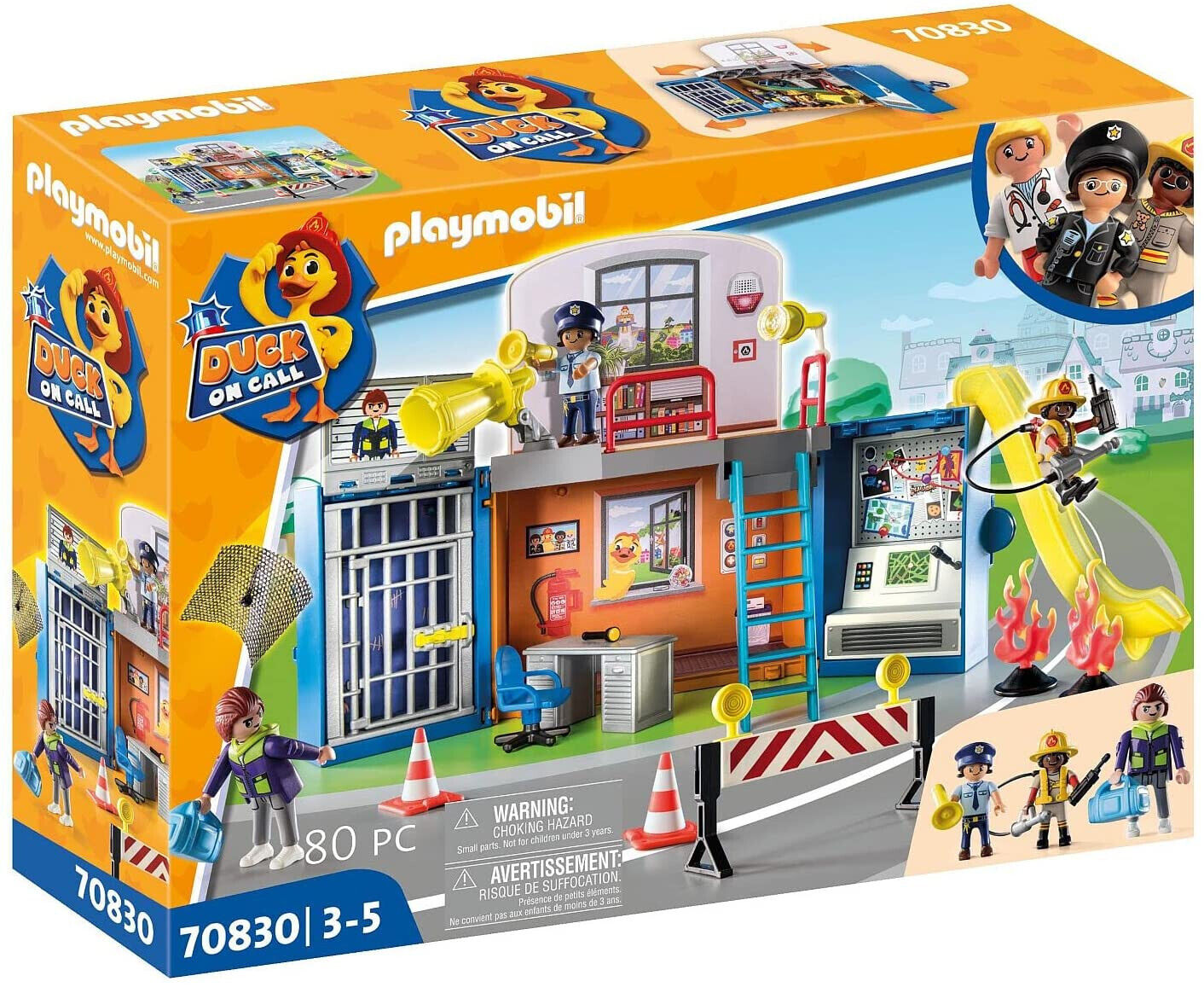 Originale PLAYMOBIL® Anatra In Chiamata 70830 - Centro Di Operazioni Mobile