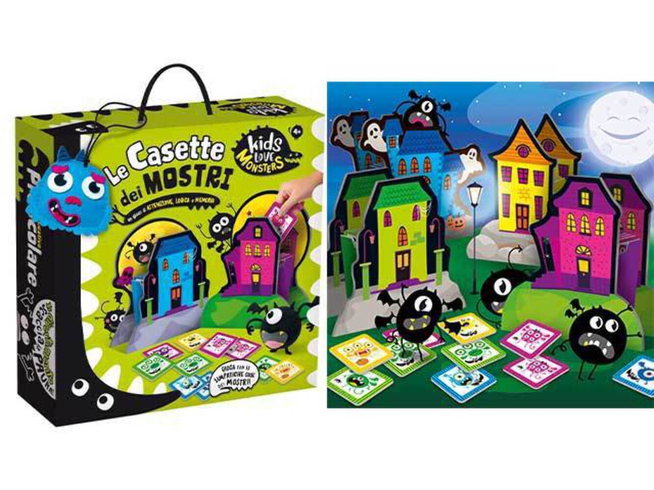 Le Casette dei Mostri Lisciani Giochi