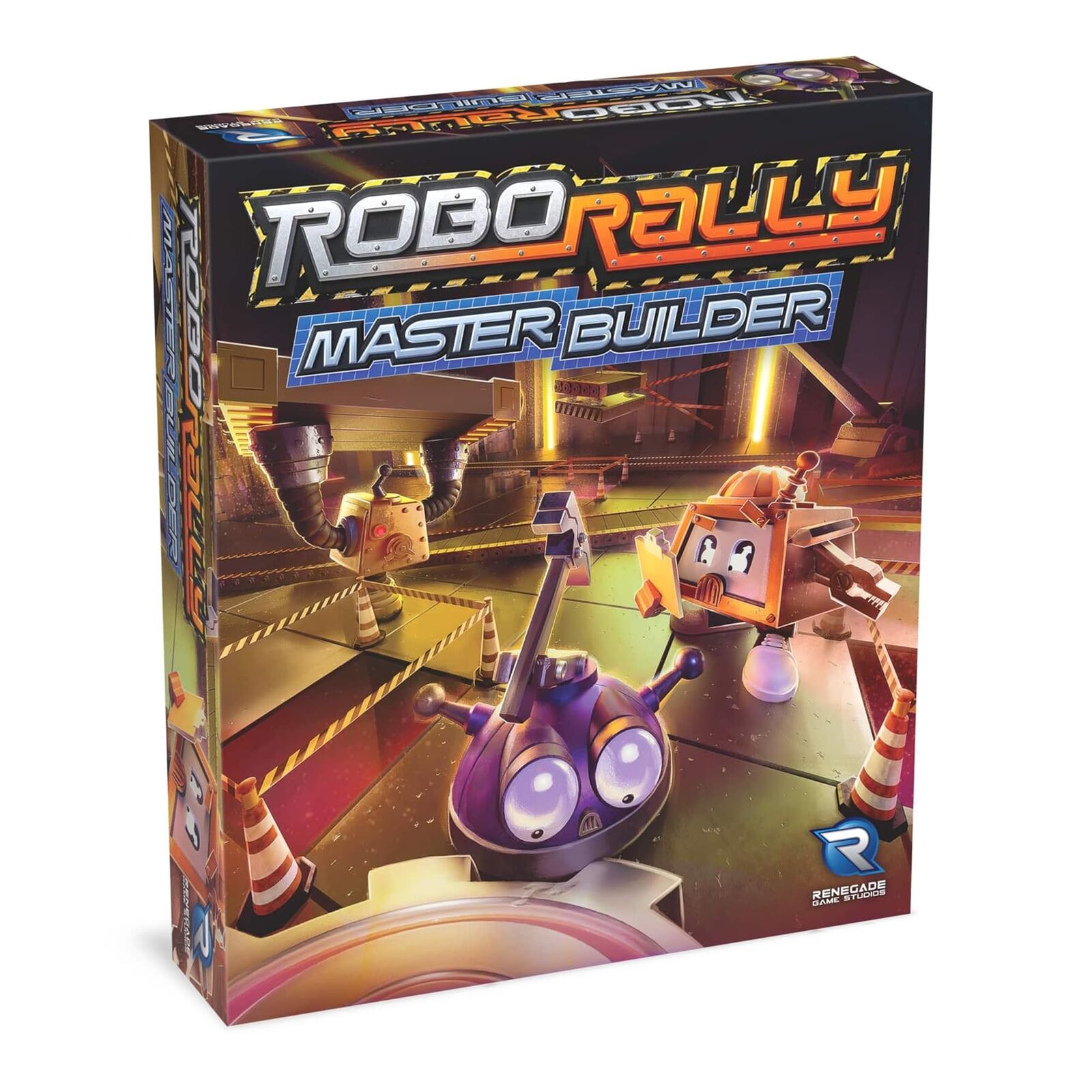 Renegade Game Studios   Robo Rally Master Builder   Board Game Expansion   Ages