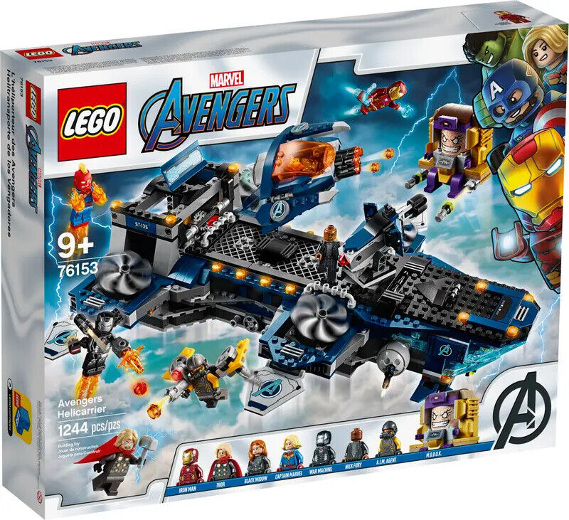 LEGO 76153 Helicarrier degli Avengers - Nuovo e Sigillato - Sped. GRATUITA