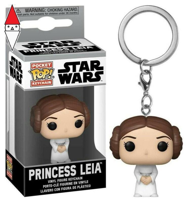 ACTION FIGURE FUNKO LCC STAR WARS- PRINCESS LEIA (POP KEYCHAIN) (STAR WARS)