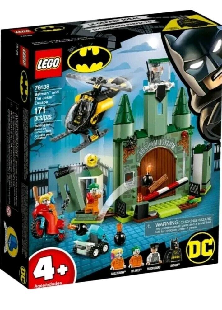 Lego DC Batman 76138 - Batman And The Joker Escape (76138) 4+  Nuovo Sigillato
