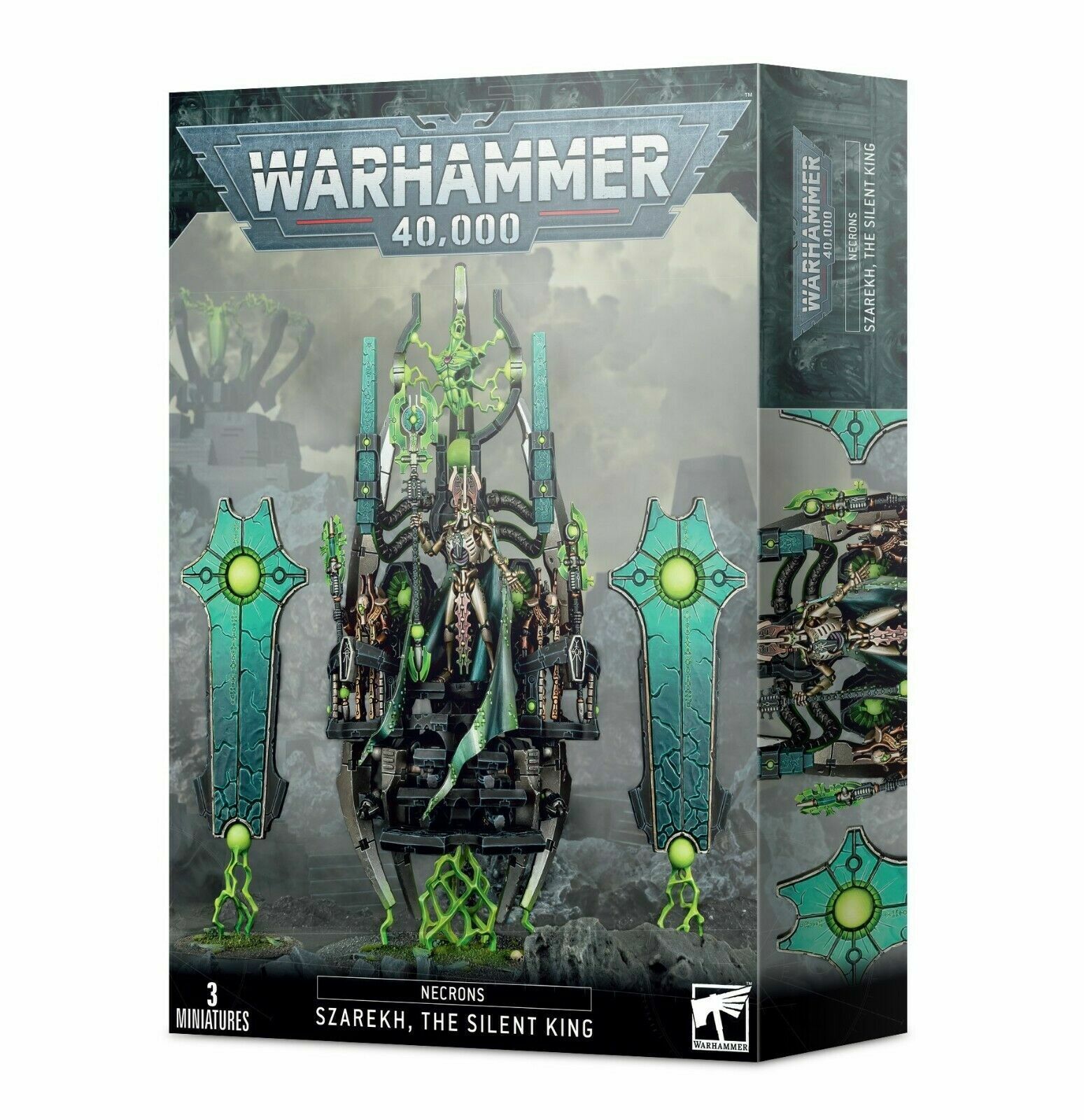 GAMES WORKSHOP 49-26 WARHAMMER 40.000 NECRONS SZAREKH THE SILENT KING
