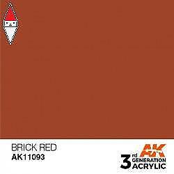 ACRILICO MODELLISMO AK INTERACTIVE BRICK RED 17ML