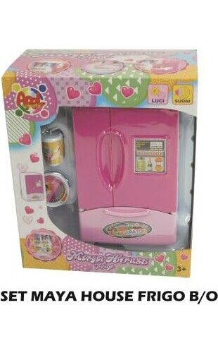 Apel Plastik Set Maya House Frigo B/O Playset per Bambini da 3+ Anni