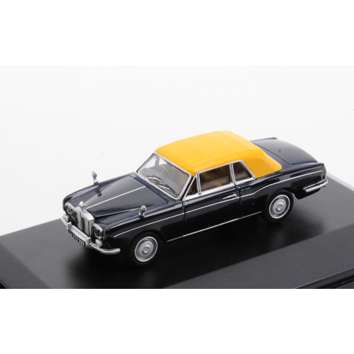 ROLLS ROYCE CORNICHE INDIGO BLUE 1:76 Oxford Auto Stradali Modellino
