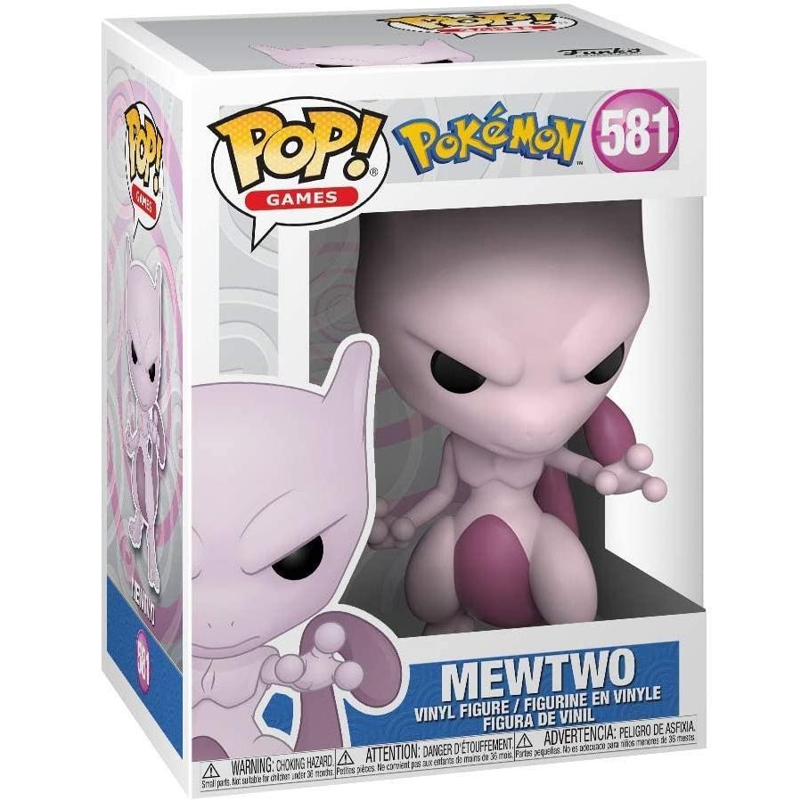 Pokemon Mewtwo Super Sized POP Games #581 Vinyl Figure FUNKO