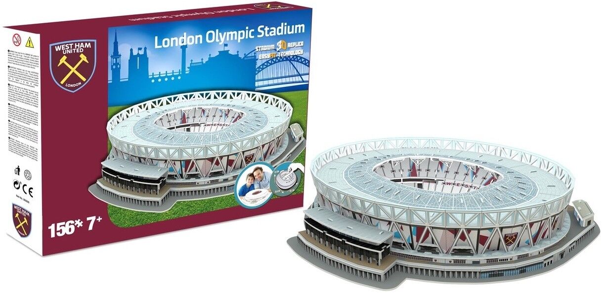 Puzzle 3D West Ham Utd London Stadium 336Mm X 321Mm X 85Mm