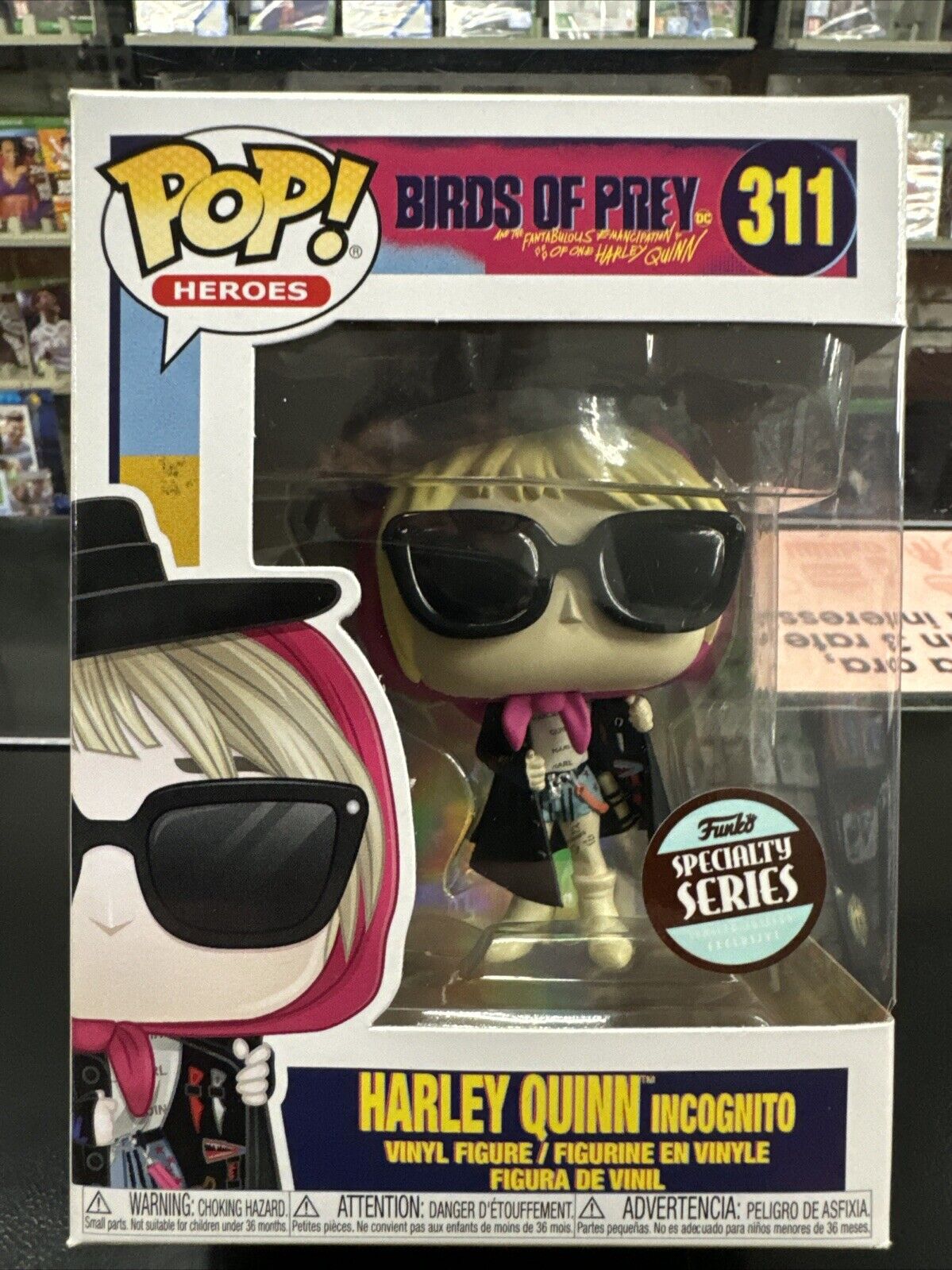Funko POP! Heroes: Birds Of Prey - Harley Quinn - (Incognito) -