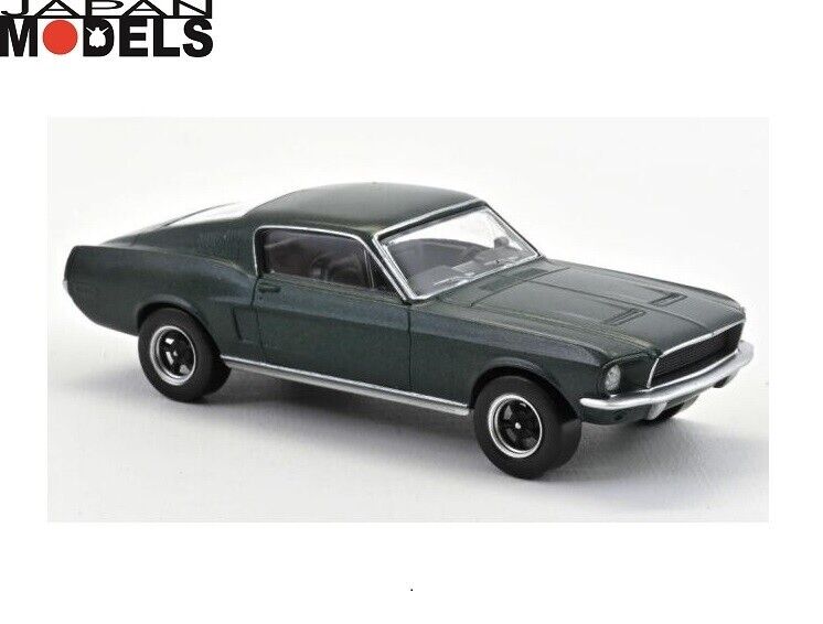 Ford Mustang Fastback 1968 Satin Green Metallic Norev 270583 Die Cast 1/43 New