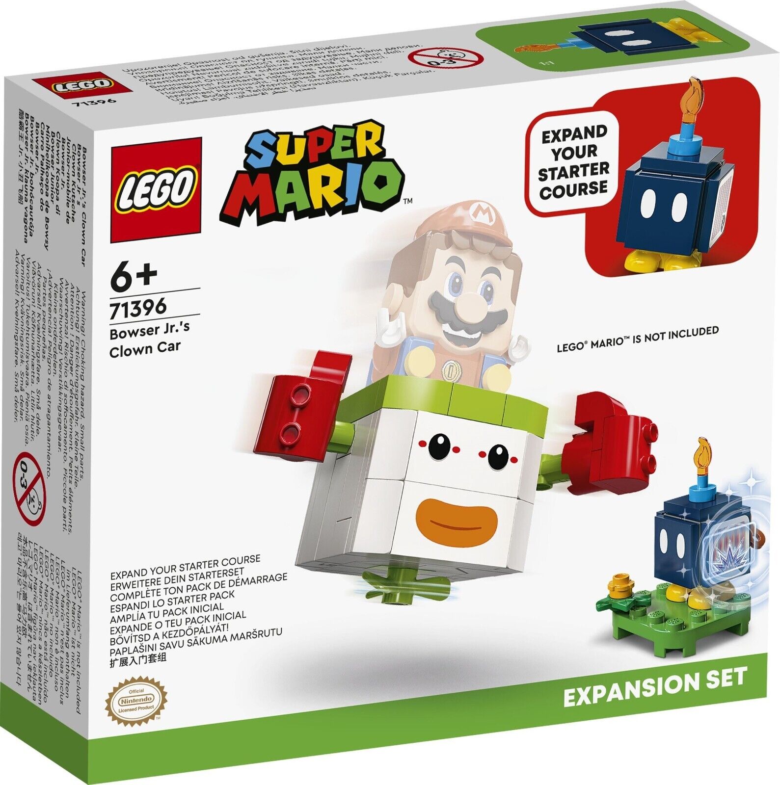 LEGO 71396 - Clown Koopa di Bowser Junior - Pack di Espansione
