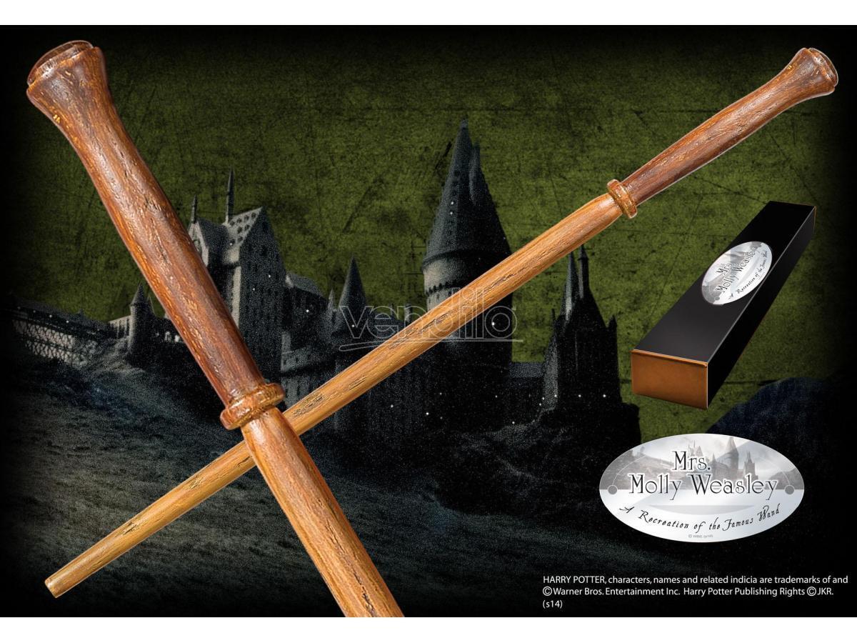Harry Potter Bacchetta Magica Molly Weasley Character Noble Collection