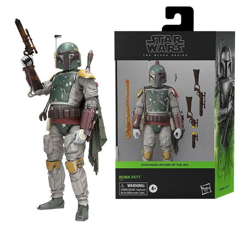 STAR WARS The Black Series Episode VI BOBA FETT DELUXE Action Figure by HASBRO