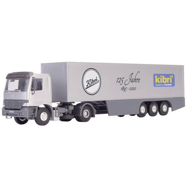 KIBRI 12500 H0 MERCEDES BENZ ACTROS A 2 ASSI CON VALIGETTA SERIE SPECIALE