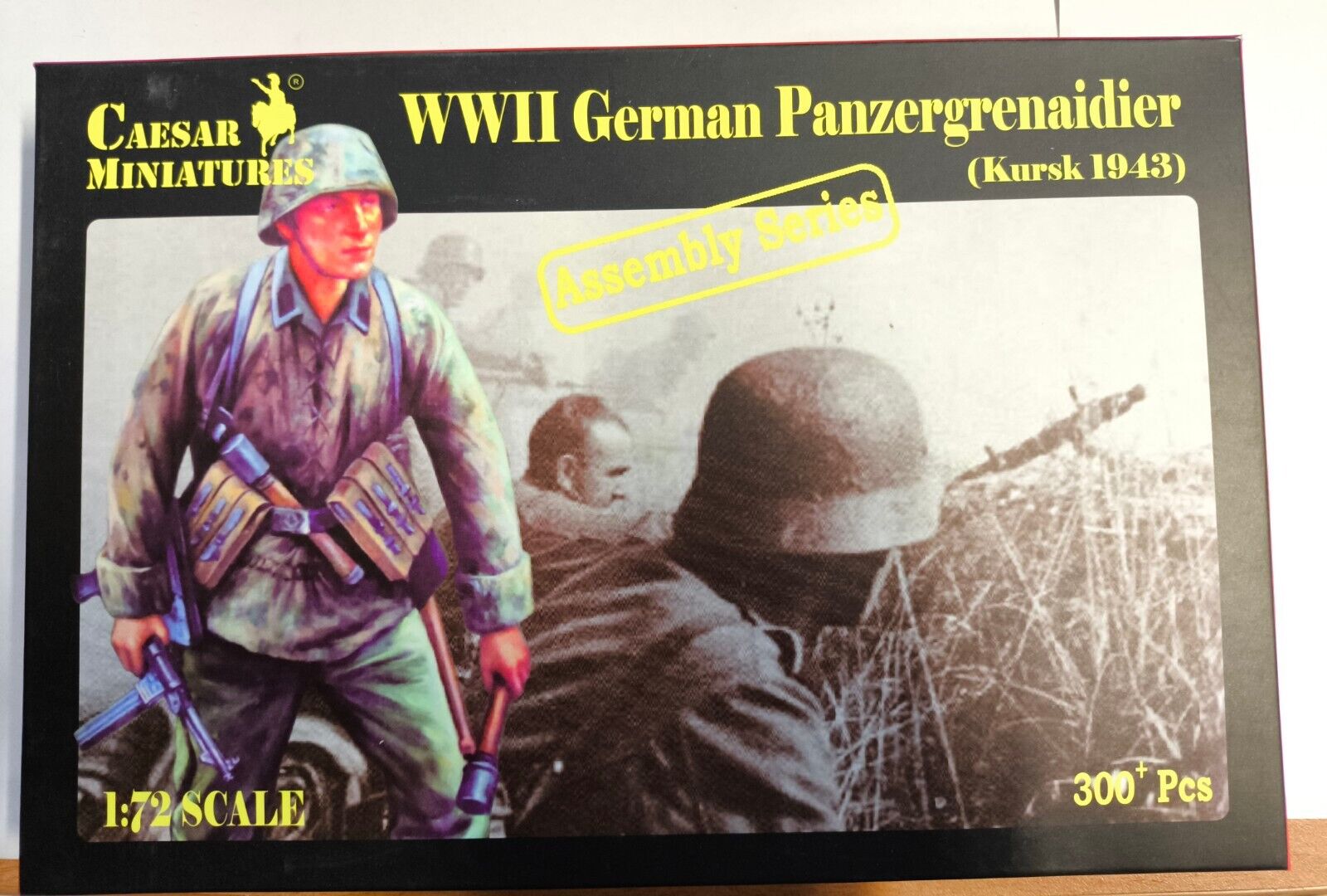 CAESAR MINIATURES 1/72 - set7715 WWII German Panzergrenaidier (Kursk 1943)