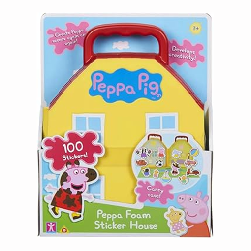 PEPPA PIG STICKERS House 100 Stikers disegnare creativo Casa Originale