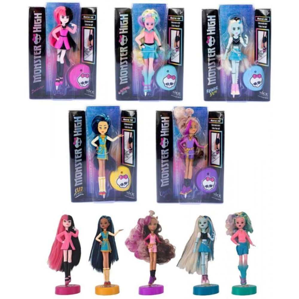 Monster High Bambola con penna ad inchiostro
